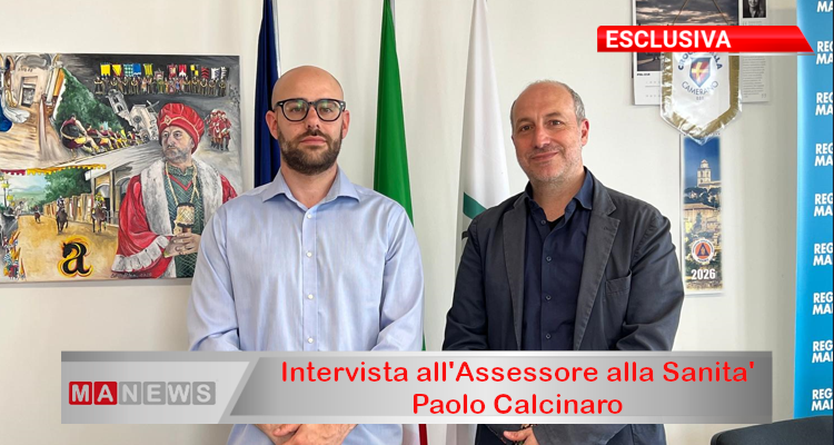 Intervista all’Assessore della Sanita’ Paolo Calcinaro
