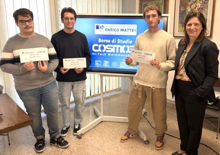Eccellenze scolastiche: assegnate tre borse di studio all’I.I.S. “Enrico Mattei” di Recanati